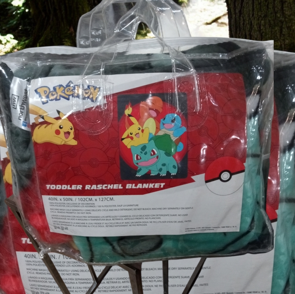 Northwest Pokémon Toddler Blanket